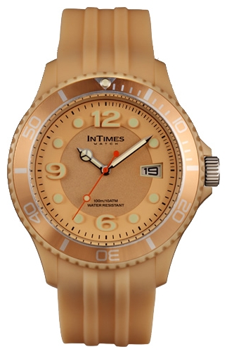 InTimes IT-090 Beige wrist watches for men - 1 picture, image, photo