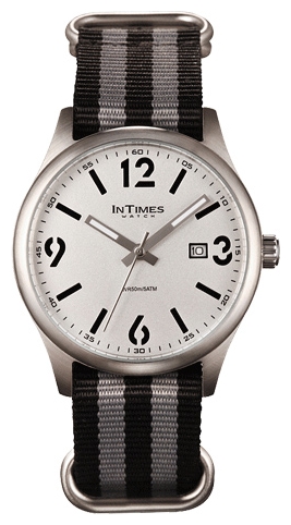 InTimes IT-1066 Black wrist watches for unisex - 1 photo, image, picture