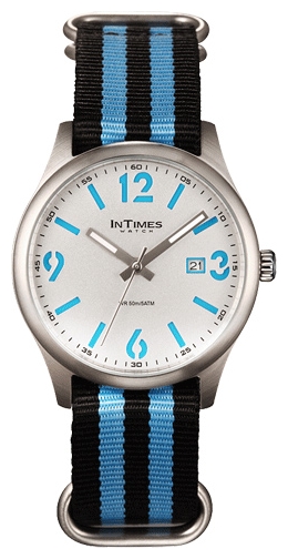InTimes IT-1066 Blue wrist watches for unisex - 1 photo, picture, image
