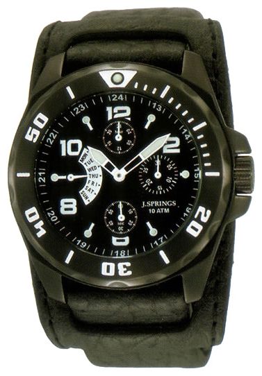 J. Springs BLK001 wrist watches for men - 1 image, photo, picture