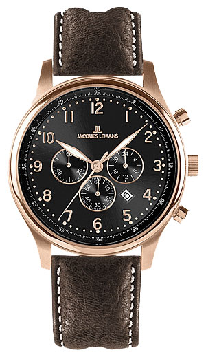 Jacques Lemans 1-1120F wrist watches for men - 1 picture, photo, image