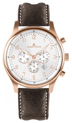Jacques Lemans 1-1120G wrist watches for men - 1 image, picture, photo