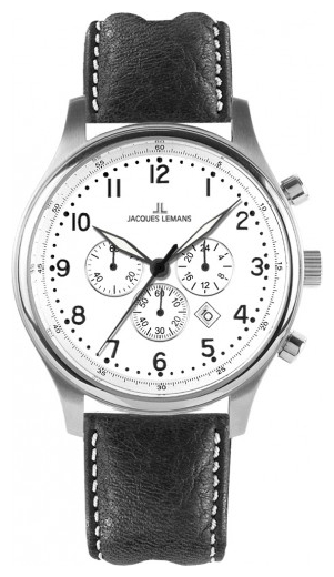 Jacques Lemans 1-1120J wrist watches for men - 1 photo, image, picture