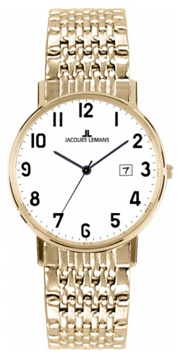 Jacques Lemans 1-1171L wrist watches for men - 1 photo, image, picture