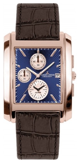 Jacques Lemans 1-1244E wrist watches for men - 1 photo, image, picture