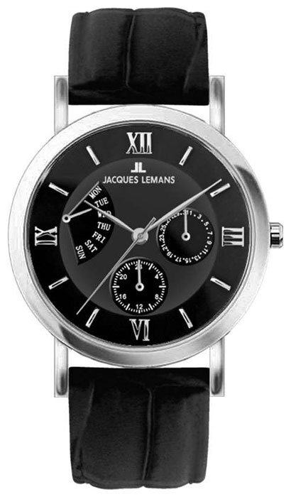 Jacques Lemans 1-1257A wrist watches for unisex - 1 image, picture, photo
