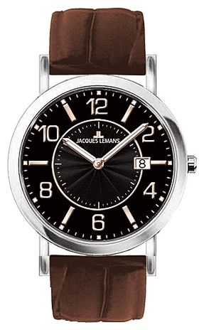 Jacques Lemans 1-1311D wrist watches for men - 1 image, picture, photo
