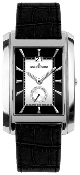 Jacques Lemans 1-1406A wrist watches for men - 1 photo, picture, image