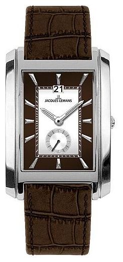 Jacques Lemans 1-1406C wrist watches for men - 1 photo, image, picture