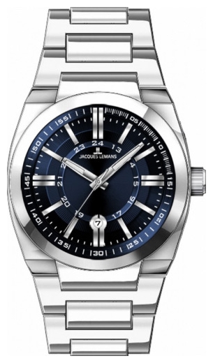 Jacques Lemans 1-1410C wrist watches for men - 1 image, photo, picture