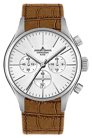 Jacques Lemans 1-1426B wrist watches for men - 1 image, picture, photo