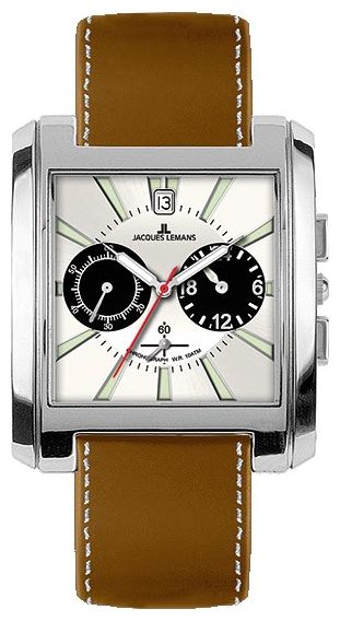 Jacques Lemans 1-1442B wrist watches for men - 1 picture, photo, image
