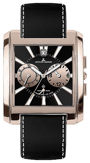 Jacques Lemans 1-1442D wrist watches for men - 1 image, picture, photo