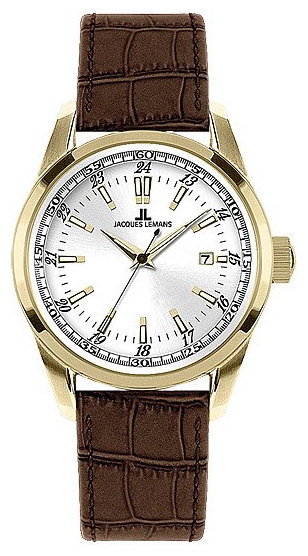 Jacques Lemans 1-1444G wrist watches for men - 1 photo, picture, image