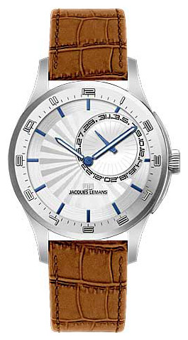 Jacques Lemans 1-1449B wrist watches for men - 1 image, picture, photo