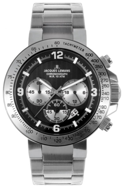Jacques Lemans 1-1485E wrist watches for men - 1 picture, image, photo