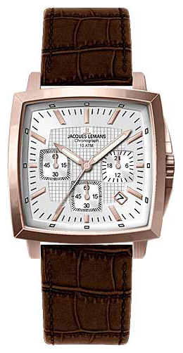 Jacques Lemans 1-1496C wrist watches for men - 1 picture, photo, image