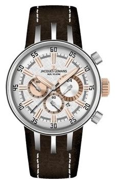 Jacques Lemans 1-1519E wrist watches for men - 1 picture, image, photo