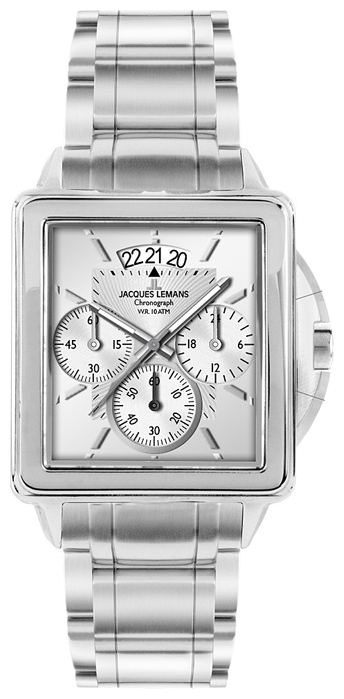 Jacques Lemans 1-1539E wrist watches for men - 1 image, picture, photo