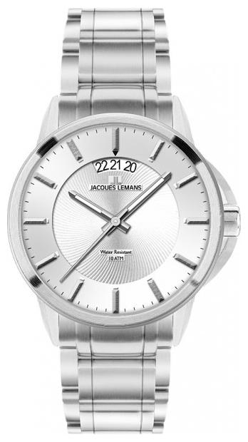 Jacques Lemans 1-1540E wrist watches for men - 1 image, photo, picture