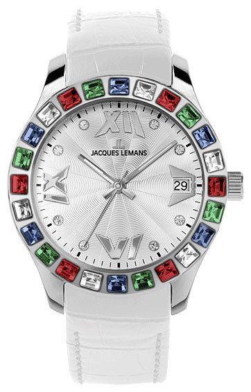 Jacques Lemans 1-1571F wrist watches for women - 1 image, photo, picture