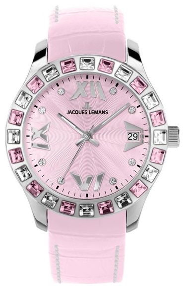 Jacques Lemans 1-1571L wrist watches for women - 1 photo, picture, image