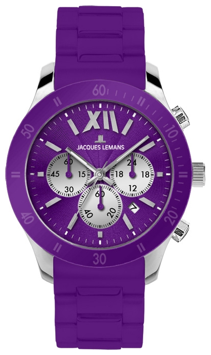 Jacques Lemans 1-1586K wrist watches for unisex - 1 image, photo, picture