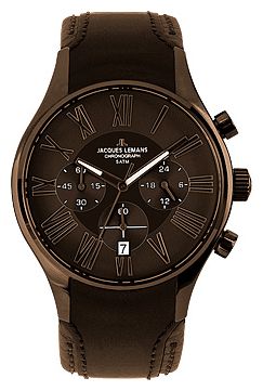 Jacques Lemans 1-1605F wrist watches for men - 1 picture, photo, image