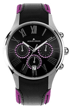 Jacques Lemans 1-1606C wrist watches for women - 1 photo, image, picture