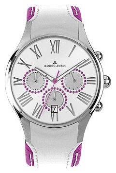 Jacques Lemans 1-1606E wrist watches for women - 1 image, photo, picture