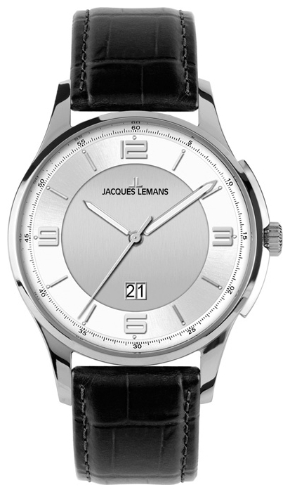 Jacques Lemans 1-1614D wrist watches for men - 1 image, picture, photo