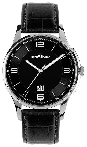 Jacques Lemans 1-1615B wrist watches for men - 1 image, photo, picture