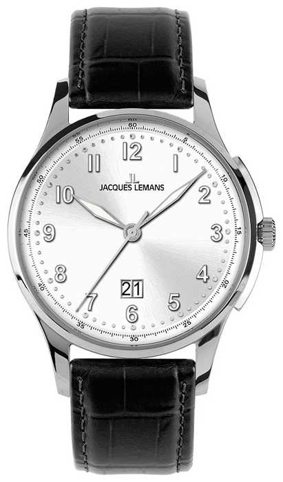 Jacques Lemans 1-1615C wrist watches for men - 1 picture, image, photo