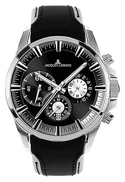 Jacques Lemans 1-1652A wrist watches for men - 1 photo, image, picture