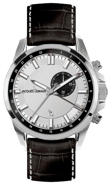 Jacques Lemans 1-1653B wrist watches for men - 1 photo, image, picture