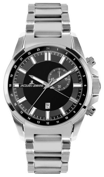 Jacques Lemans 1-1653D wrist watches for men - 1 photo, picture, image