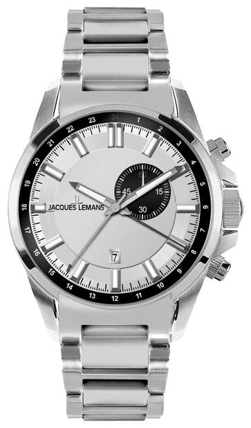 Jacques Lemans 1-1653E wrist watches for men - 1 image, picture, photo