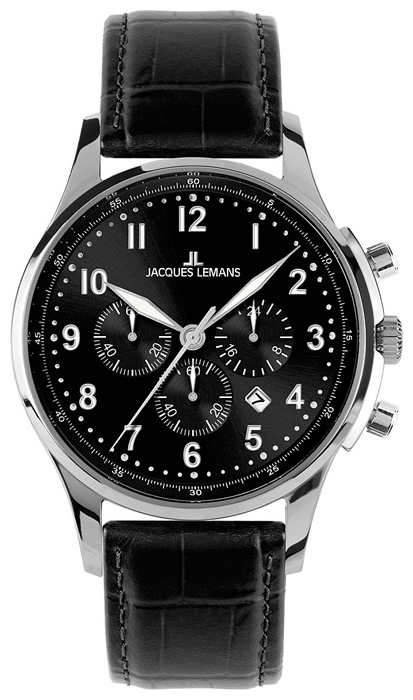 Jacques Lemans 1-1656A wrist watches for men - 1 photo, image, picture