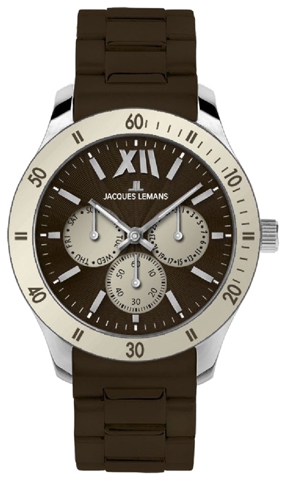 Jacques Lemans 1-1691E wrist watches for unisex - 1 photo, picture, image