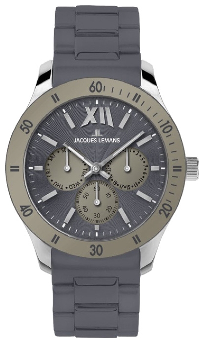 Jacques Lemans 1-1691G wrist watches for unisex - 1 photo, picture, image