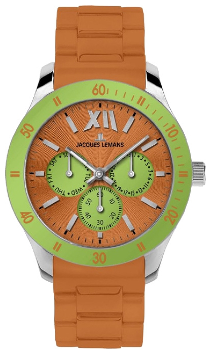 Jacques Lemans 1-1691M wrist watches for unisex - 1 picture, image, photo