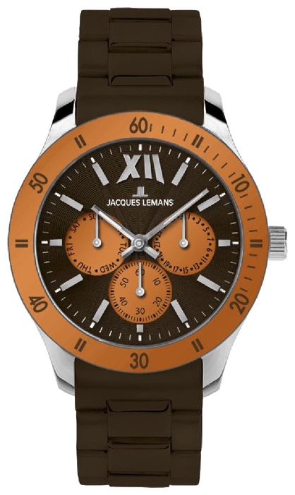 Jacques Lemans 1-1691Q wrist watches for unisex - 1 picture, photo, image