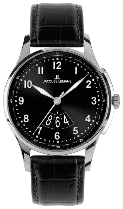 Jacques Lemans 1-1736A wrist watches for men - 1 image, picture, photo