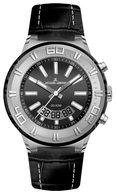 Jacques Lemans 1-1772A wrist watches for men - 1 image, picture, photo