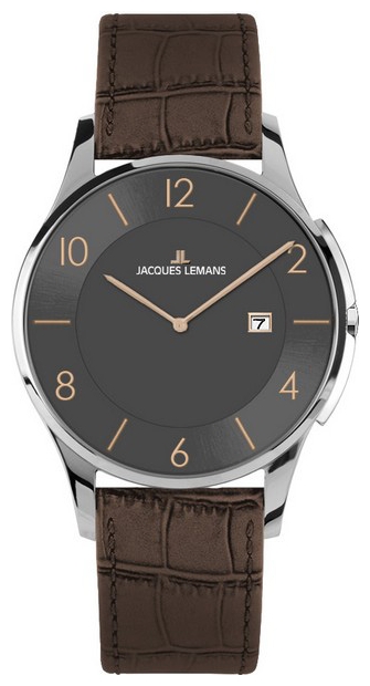 Jacques Lemans 1-1777K wrist watches for unisex - 1 image, picture, photo