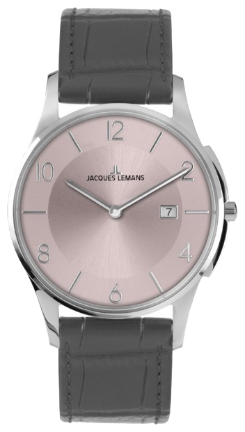 Jacques Lemans 1-1777S wrist watches for unisex - 1 image, photo, picture