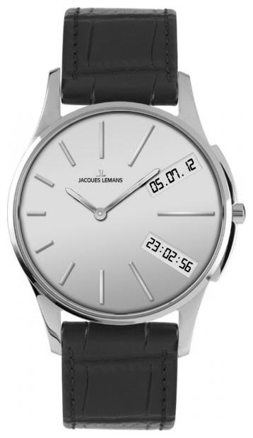 Jacques Lemans 1-1788F wrist watches for men - 1 image, picture, photo
