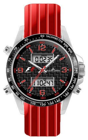 Jacques Lemans F-5009F wrist watches for men - 1 photo, picture, image