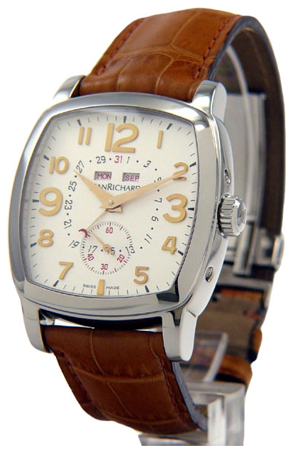 JEANRICHARD 52116-11-11A-AACD wrist watches for men - 2 photo, picture, image