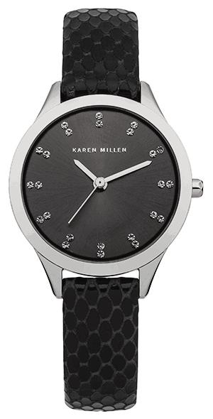 Karen Millen KM127B wrist watches for women - 1 photo, picture, image